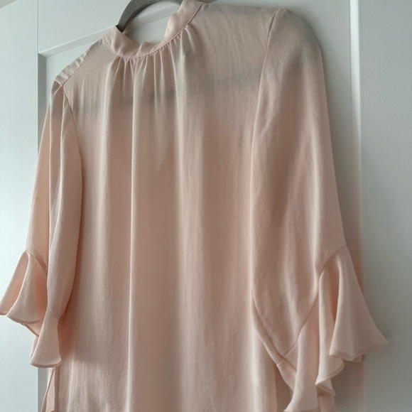 H&M blush pink blouse - Picture 2 of 5